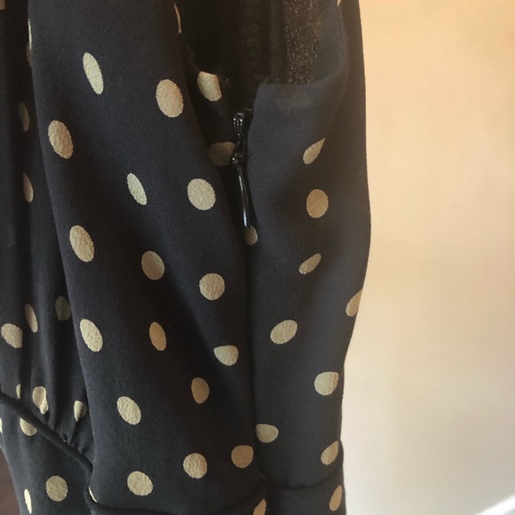 INC International Concepts Silk Polka Dot Dress 4 - Picture 5 of 10